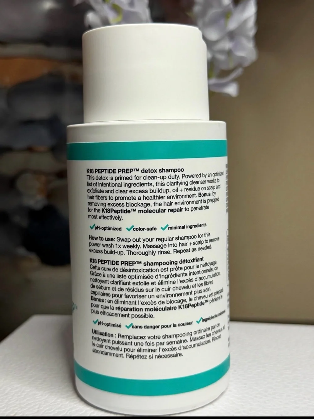 Peptide Prep Detox Shampoo – Full Size NEW 250ml